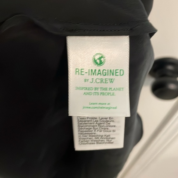 NWT J Crew Gwyneth Black Slip Dress - Picture 6 of 9